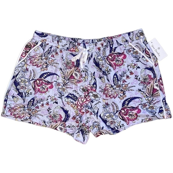 Vera Bradley | NWT Pajama Shorts Hummingbird Park L - Picture 1 of 6